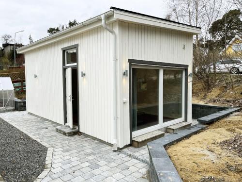 Newly built Attefall house located in Tumba just outside Stockholm